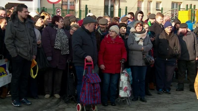 Darmowe jabłka w Wejherowie - 27.01.2017 - fot. TTM