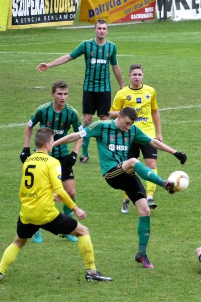 Gryf Wejherowo vs Stal Stalowa Wola. fot. Leszek Spigarski.