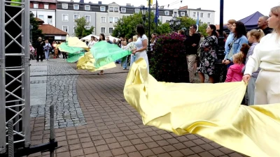 Zespół NieMaGoTu na Muzycznym Rynku w Wejherowie