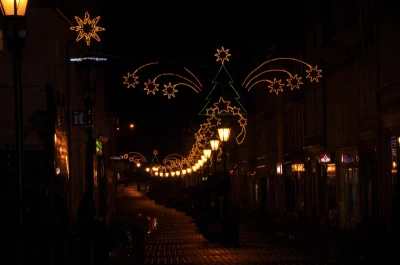 Świąteczne iluminacje w Wejherowie