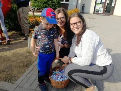 Przekazanie serca na nakrętki w Gowinie