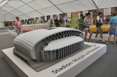 Stadiony na Euro w wersji mini