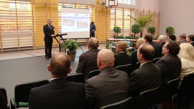 Uroczyste otwarcie trasy Leśna - Cegielniana