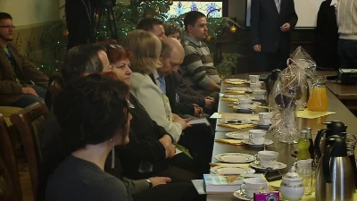 Rozdanie nagród w Urzędzie Miasta
