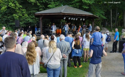 The Rockas Roots Reggae – wejherowski park miejski, fot. Leszek Spigarski.