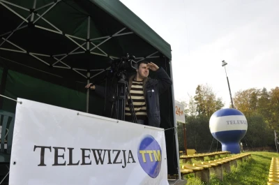 Ekipa TTM podczas realizacji meczu Gryf vs Górnik