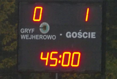 Gryf Wejherowo vs KS Gwardia Koszalin 1:2 - fot. Leszek Spigarski