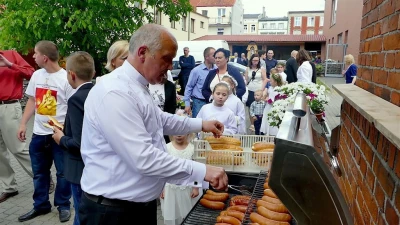 Boże Ciało 2017. Uroczystośc w parafii pw. Trójcy Świętej w Wejherowie. Fot. Leszek Spigarski
