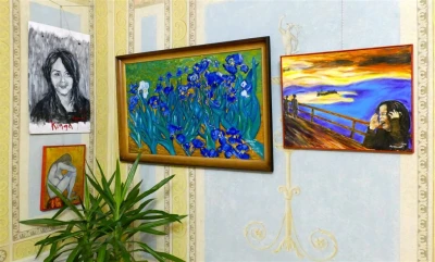 Wernisaż malarstwa Zygmunta Pałasza