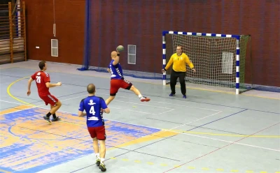 KS Tytani Wejherowo - Sambor Tczew  25 : 28, 7.10.2017, fot. Leszek Spigarski