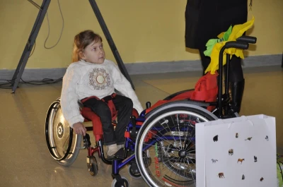 Uroczyste wręczenie wózka Marcie