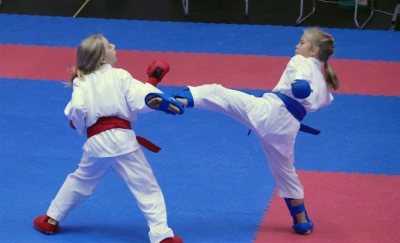 Międzynarodowe zawody karate w Bolszewie - fot. Leszek Spigarski