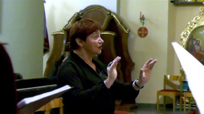 Koncert muzyki pasyjnej w Kolegiacie (31.03.2017) – fot. Leszek Spigarski