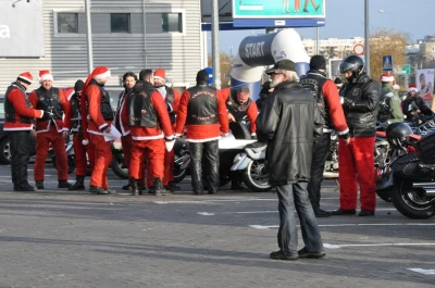 Mikołaje na motocyklach 2013
