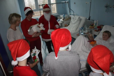 Dzieci życzą dzieciom w Wejherowie i Pucku