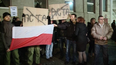Nie dla ACTA w Gdyni