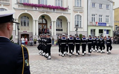 Musztra paradna na Placu Jakuba Wejhera 2017. Fot. Leszek Spigarski.