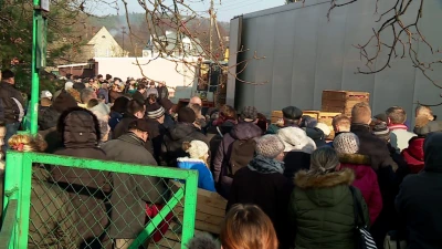 Darmowe jabłka w Wejherowie - 27.01.2017 - fot. TTM
