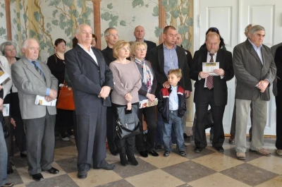 Wernisaż wystawy malarstwa i grafiki pt. „BUNTSPIEL” autorstwa p. Corinny Kidoń   foto. Anna Tarnowska