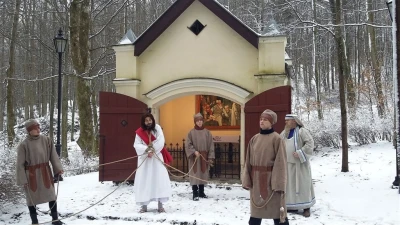 Inscenizacja Drogi Pojmania na Kalwarii Wejherowskiej
