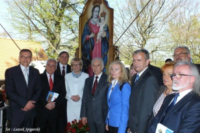 Ostatni dzień Odpustu Wniebowstąpienia Pańskiego. Suma odpustowa na Kalwarii Wejherowskiej fot. Leszek Spigarski