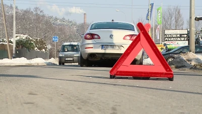 Kolizja na ul. Chopina w Wejherowie