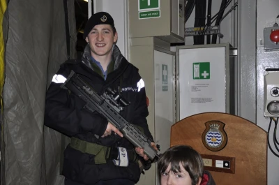 HMS Bulwark w Gdyni