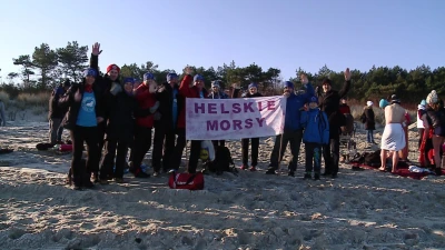 Nordowe morsy zażywają kąpieli