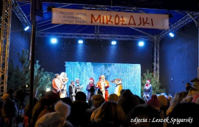 Mikołajki na wejherowskim rynku fot Leszek Spigarski/TTM