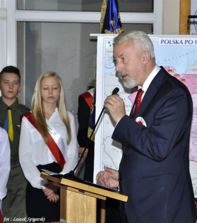 Miejsko-powiatowe obchody Święta Niepodległości – Wejherowo 2016. fot. Leszek Spigarski