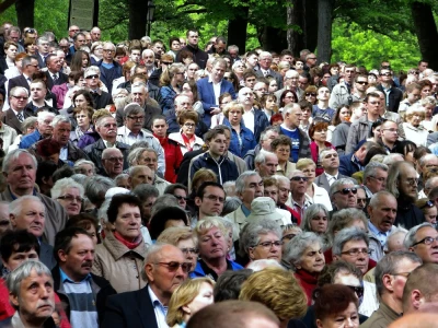 Uroczystości odpustowe na Kalwarii (fot. Leszek Spigarski)