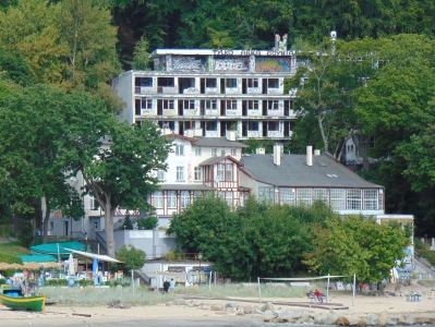 Ruiny sanatorium do wyburzenia