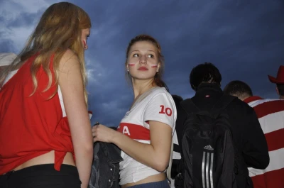 Tłumy w gdańskiej Strefie Kibica