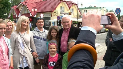 Leszek Miller we Władysławowie