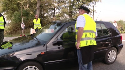 Protest rybaków na krajowej szóstce