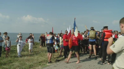 Śledzie przemaszerowały przez Zatokę Pucką