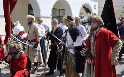 Rekonstrukcja Historyczna 2016. Pierwsza bitwa ze szwedami za nami. fot. Leszek Spigarski