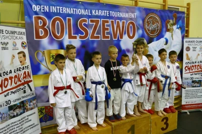 Międzynarodowe zawody karate w Bolszewie - fot. Leszek Spigarski