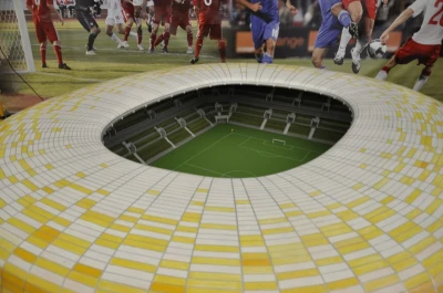 Stadiony na Euro w wersji mini