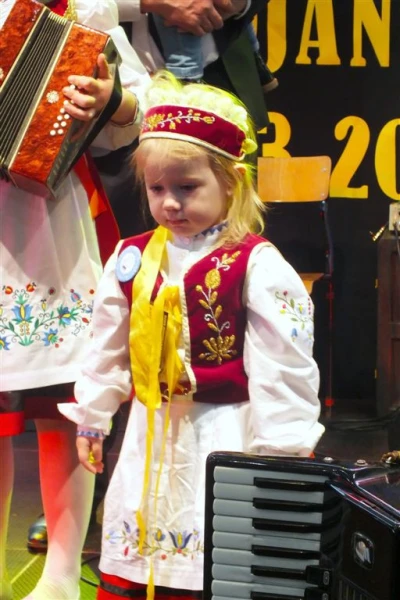 DJK Bojano 2016. Rekord Polski w jednoczesnej grze na akordeonach pobity - fot. Leszek Spigarski