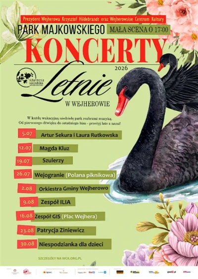 Koncerty Letnie w Wejherowie - Laura Rutkowska i Artur Sekura