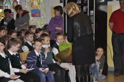 Uroczyste wręczenie wózka Marcie