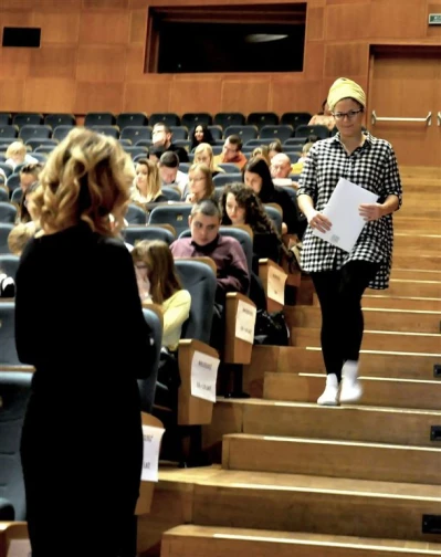 Wejherowo: Napisali Wielki test języka angielskiego! (fot. Leszek Spigarski)