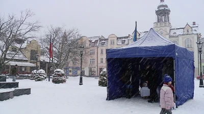Protest przeciwników ACTA w Wejherowie