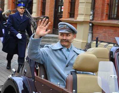 Biało-czerwona parada niepodległościowa w Wejherowie
