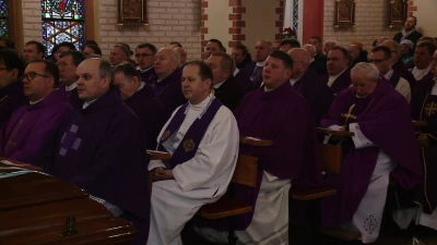 Księdza infułata Albina Potrackiego żegnały tłumy