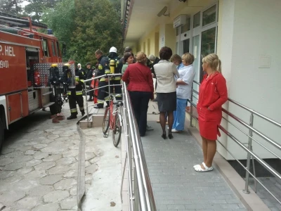 Pali się, pali, pali w helskim szpitalu