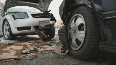 Wypadek w Gowinie - kierowca VW próbował uciec