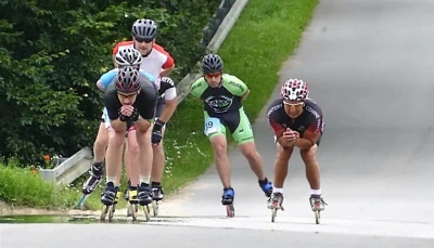 Puchar Kaszub w rolkarstwie szybkim - Kłanino 2017 (fot. Leszek Spigarski)