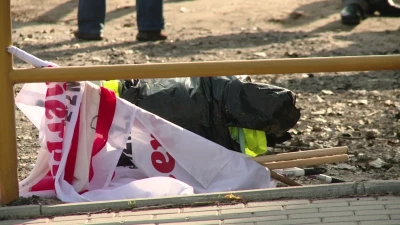 Protest rybaków na krajowej szóstce